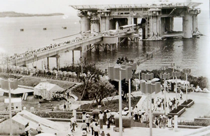 1975年に沖縄国際海洋博覧会が開催 那覇市歴史博物館 提供